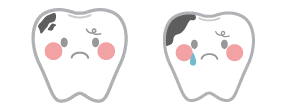 痛い歯のイメージ