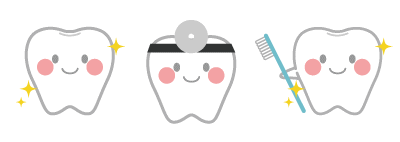 元気な歯のイメージ